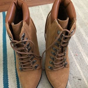 Forever 21 pointed toe stiletto booties